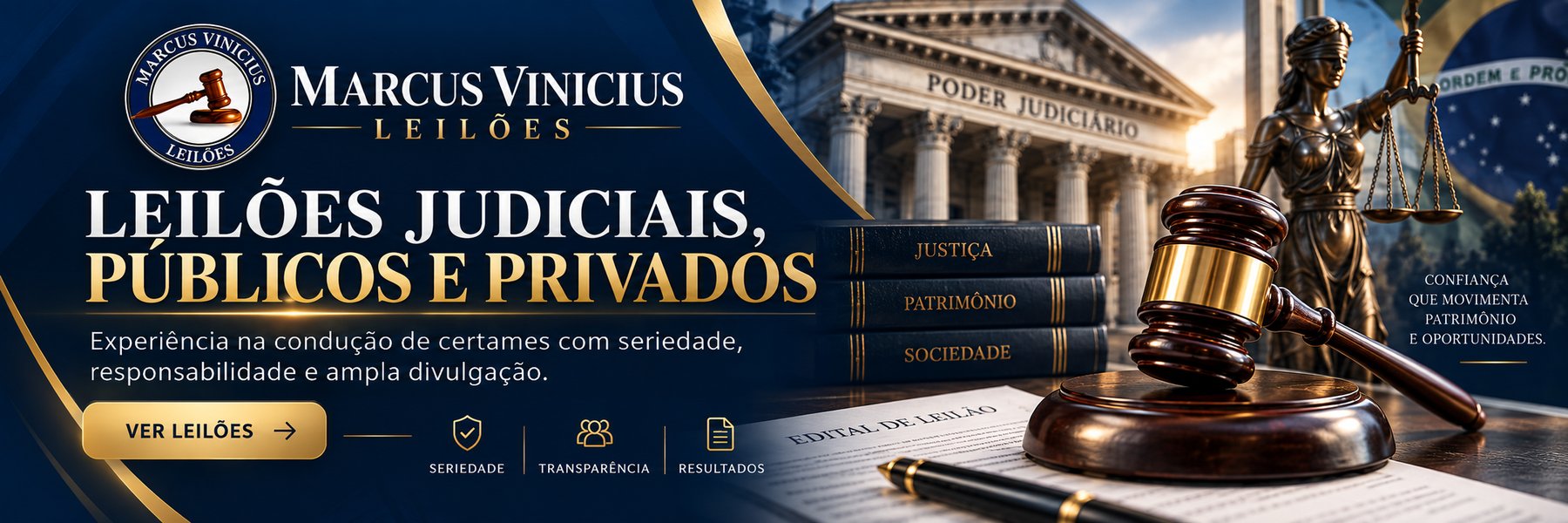 Leilões judiciais, públicos e privados